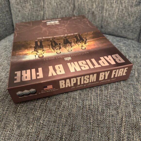 Baptism By Fire: The Battle of Kasserine (opened, never played) - Picture 9 of 11